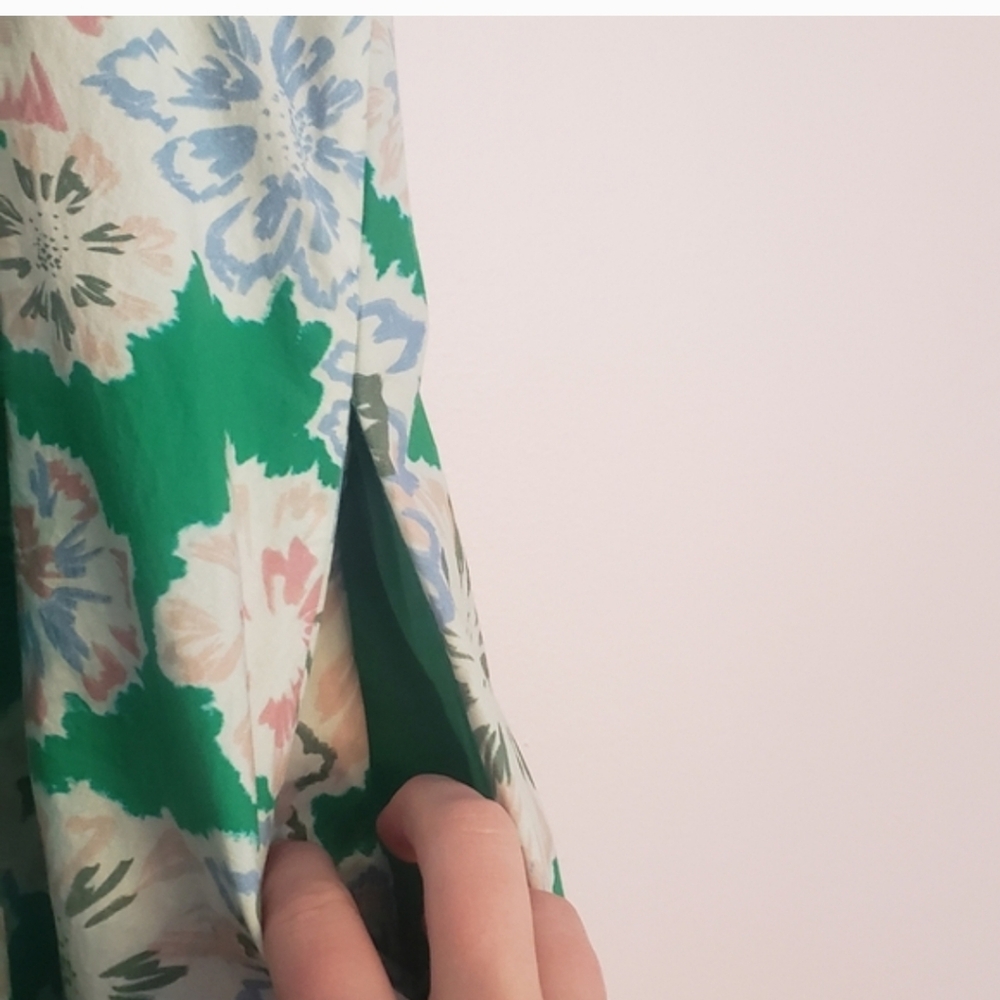 Tanya Taylor Danielle Floral Print Puff Sleeve Dress - Picture 12 of 16